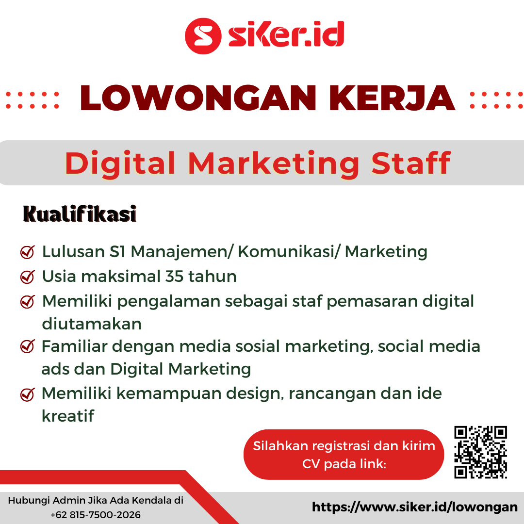 Digital Marketing Staff - PT Konten Indonesia Selaras